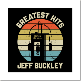 Greatest Hits Jeff Retro Walkman Buckley Vintage Art Posters and Art